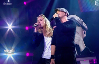Nora Arnezeder et Pascal Obispo