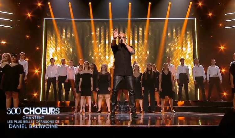300 Choeurs chantent Daniel Balavoine - France 3