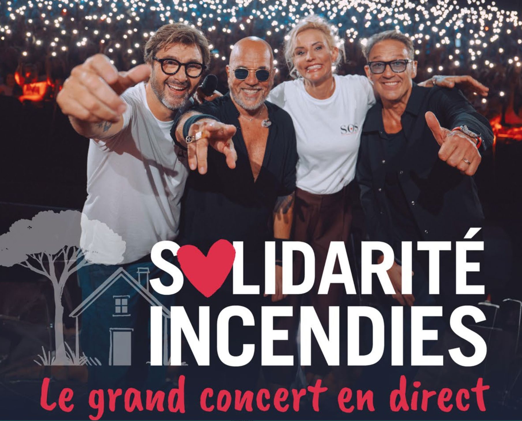 Concert SOS Solidarité Incendies